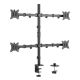 5. Uchwyt stołowy 17"-32"/4TFT 360° H.verst. 9Kg black lite