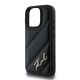5. Etui Karl Lagerfeld Quilted Signature na iPhone 16 Pro Max - czarne