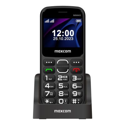6. MaxCom Comfort MM443 4G 5,87 cm (2.31") 110 g Czarny Telefon funkcjonalny