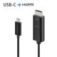 3. PureLink IS2201-010 adapter kablowy 1 m USB Type-C HDMI Czarny