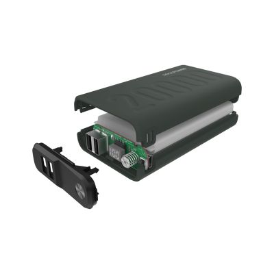 3. RealPower 333646 bank mocy 20000 mAh Zielony