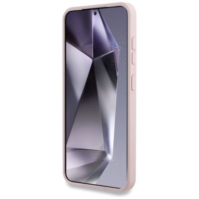 5. Etui Karl Lagerfeld Silicone Double Heads And Circle MagSafe Samsung Galaxy S25 Plus różowy