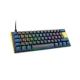 10. Ducky One 3 Daybreak Mini klawiatura Gaming USB Niemiecki Czarny, Niebieski, Zielony