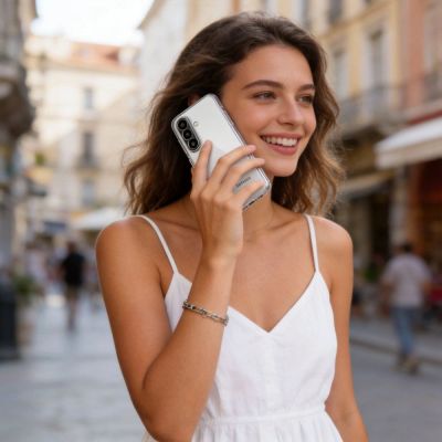 11. Etui Tech-Protect FlexAir na Samsung Galaxy A27 5G - przezroczyste