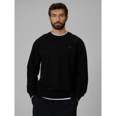 Bluza dresowa regular bez kaptura męska 4F 4FRMM00TSWSM3059-20S