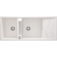 Zlewozmywak granitowy magnetyczny 2-komorowy z ociekaczem ZRM_A213 5907650817185