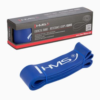 15. Guma do ćwiczeń HMS BLUE GU05 64x4,5x2080 mm