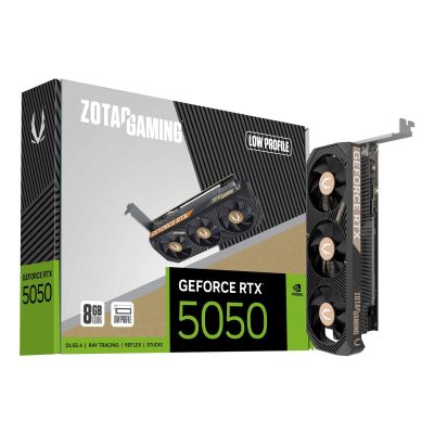 7. Zotac GAMING GeForce RTX 5050 Low Profile NVIDIA 8 GB GDDR6