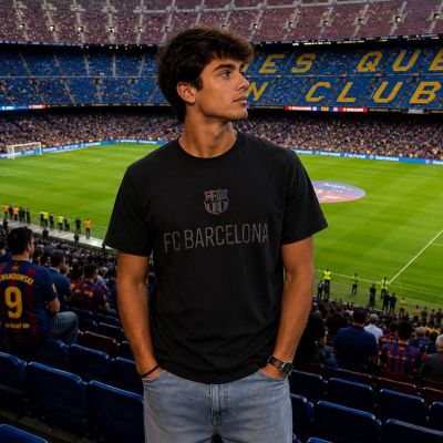 2. FC Barcelona t-shirt męski bawełna 5001CBBE