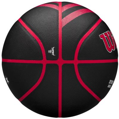 4. Piłka do koszykówki Wilson NBA Team City Collector Chicago Bulls WZ4024105XB