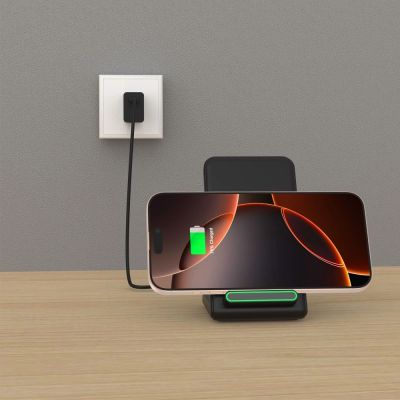 8. Ładowarka bezprzewodowa Tech-Protect QI15W-A40 - czarna