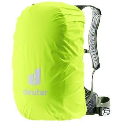 10. Plecak rowerowy Deuter Race Air 14 + 3, mineral/glove
