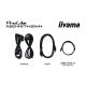 27. iiyama ProLite XB2497HSNH-B1 24IN IPS LCD 4MS 1920X1080 350CD/M2 HDMI/DP/USB 2 monitor komputerowy 60,5 cm (23.8") 1920 x 1080 px Full HD Czarny