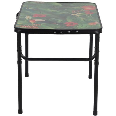 14. STOLIK TURYSTYCZNY 75x55x25-59CM FLOWER ENERO CAMP