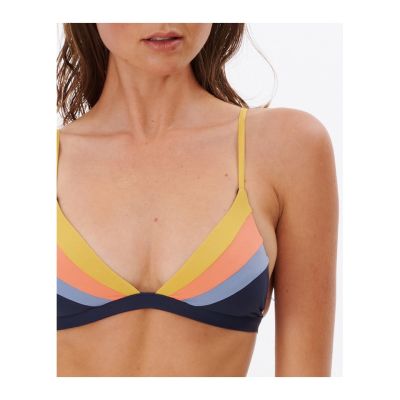 5. Biustonosz RIP CURL Melting Waves Fixed Tri granatowy