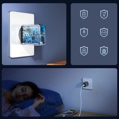 10. Ładowarka Joyroom JR-TCF20 sieciowa USB-C PD 20W - czarna
