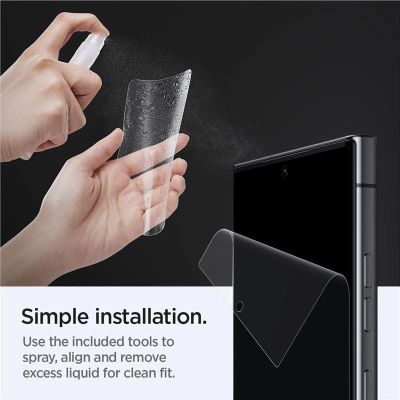7. Folia hydrożelowa Spigen Neo Flex na Samsung Galaxy S23 Ultra - 2 szt.