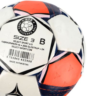 3. Piłka ręczna Select Ultimate European League Replic 3 v25 EHF II gatunek biało-pomarańczowa 13521/270063
