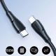 2. Kabel Joyroom S-A11 Surpass 60W USB-C - USB-C 0,25m - czarny