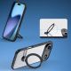 4. Etui Dux Ducis Aimo Mag z pierścieniem magnetycznym i podstawką na iPhone 17 Air – czarne