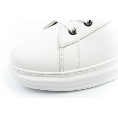 6. Karl Lagerfeld buty męskie sneakersy Kapri skóra naturalna białe