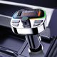 2. Transmiter Dudao R2PRO+ z portami ładowania PD25W Bluetooth 5.3 RGB - czarno-srebrny
