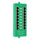 4. Extralink Gigabit PoE Injector 8 Portowy Aktywny, 8 portów Gigabit 802.3at/af, Mode A