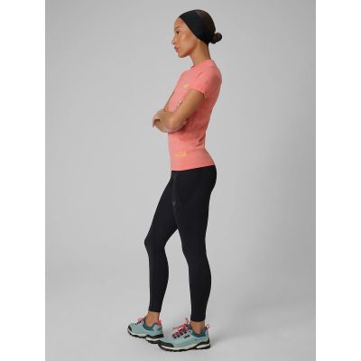 4. Legginsy trekkingowe szybkoschnące damskie 4F 4FRSS26TFTIF516-20S