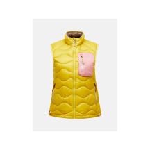 Kamizelka damska PEAK PERFORMANCE W Helium Utility Down Vest kolor żółty