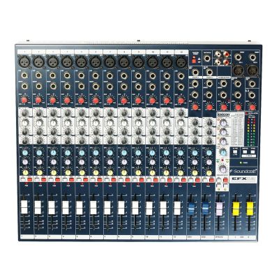 Soundcraft EFX12 - Analogowa konsoleta mikserska, procesor efektów