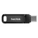 7. Pendrive SanDisk Ultra Dual GO SDDDC3-128G-G46 (128GB; USB 3.0, USB-C; kolor czarny)