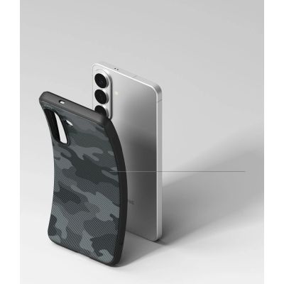 5. Etui Ringke Onyx Magsafe na Samsung Galaxy S26 - szaro-czarne