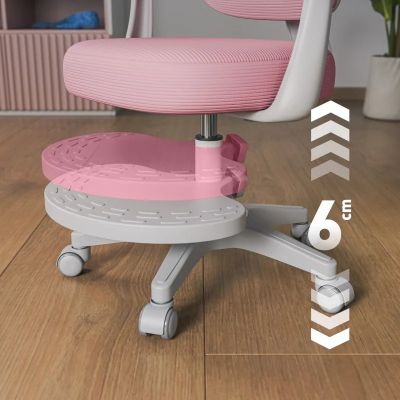 5. Fotel obrotowy Junior 4.4 Pink