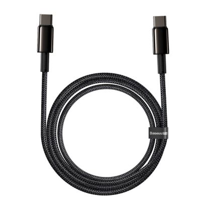 2. Kabel Baseus CATWJ-A01 USB-C - USB-C PD QC 100W 5A 480Mb/s 2m - czarny
