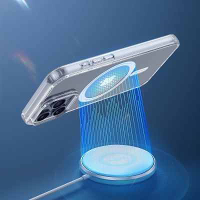 5. Etui Dux Ducis Clin Mag z MagSafe na iPhone 16 Pro - przezroczyste
