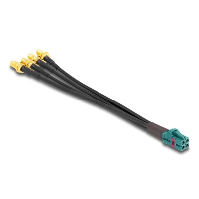 DELOCK Kabel mini FAKRA Z Buchse quad zu 4 x SMA Buchse TypA