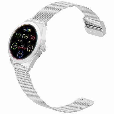 3. Smartwatch Gravity Srebrny GT25-7