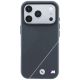 3. Etui BMW M Tire Track with Silver Line MagSafe na iPhone 18 Pro Max / 17 Pro Max - grafitowe