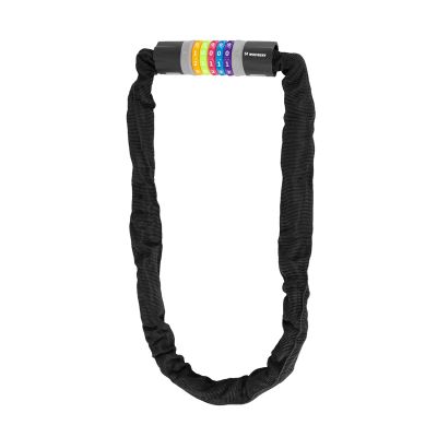 3. Zapięcie rowerowe Wozinsky WZR-K1 łańcuchowe na kod 100 cm - czarne