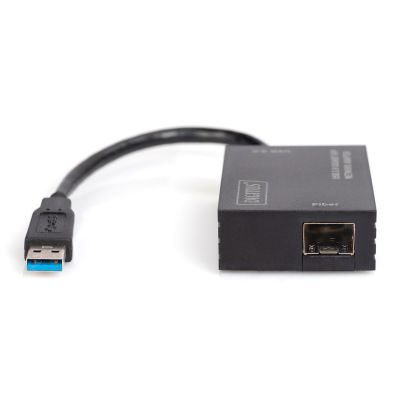 25. Digitus Adapter sieciowy USB 3.0 Gigabit SFP