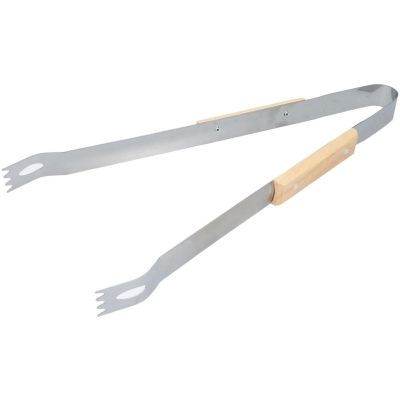 5. SZCZYPCE DO GRILLA Z DREWNIANĄ RĄCZKĄ