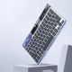 3. Klawiatura Dux Ducis Keyboard (CK Series) bezprzewodowa do laptopa / tabletu / telefonu - przezroczysta