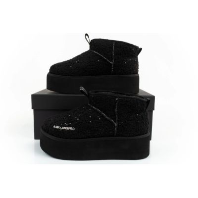 25. Buty, śniegowce Karl Lagerfeld Thermo W KL48522WW0S