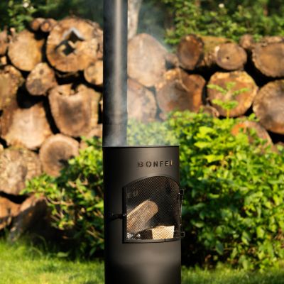 3. BONFEU KOMINEK OGRODOWY BONGIANO LP CZARNY