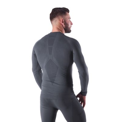 6. BTK0060 KOSZULKA TERMOAKTYWNA SZARA MĘSKA 2XL/3XL RAGNAR NILS