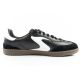 13. Skechers Kickoff buty sportowe damskie sneakersy czarne skórzane