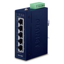 PLANET IGS-500T łącza sieciowe Nie zarządzany Gigabit Ethernet (10/100/1000) Niebieski