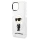 6. Etui Karl Lagerfeld Ikonik Karl Lagerfeld na iPhone 13 / 14 / 15 - przezroczyste