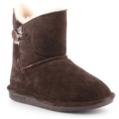 7. Buty zimowe Bearpaw Rosie W 1653W-205 Chocolate II