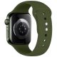 2. Pasek Tech-Protect Silicone na Apple Watch 44 / 45 / 46 / 49 mm - zielony